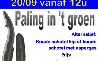 Footlunch : Paling in ’t groen.