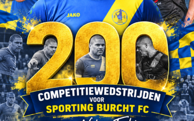 200 competitiewedstrijden voor Fabiano.